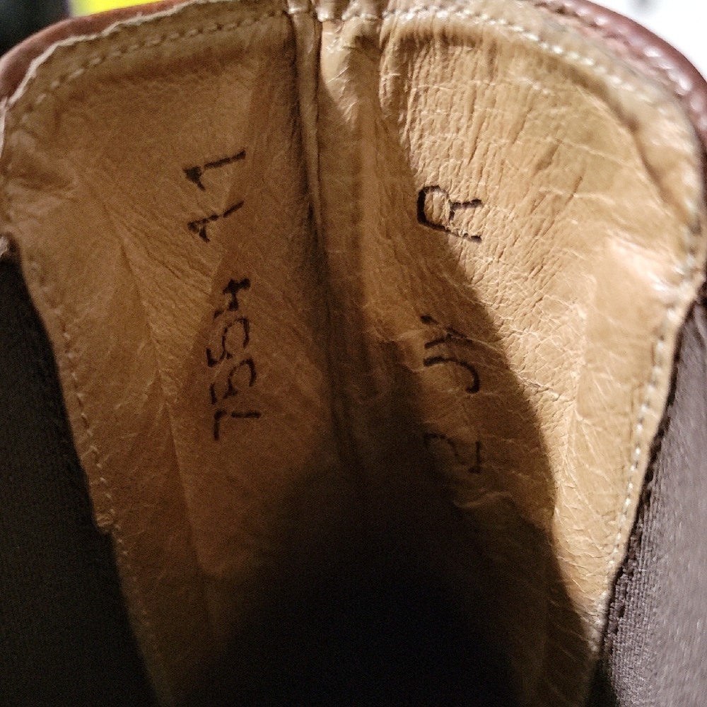 PAUL STUART BROGUE CHELSEA BOOTS (SIZE 11) - Picture 5 of 7